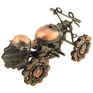 Kovový model motorky Čtyřkolka