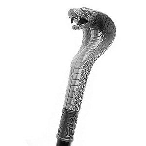 vycházková hůl s mečem kobra