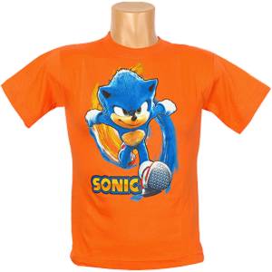 Dětské triko Sonic oranžové