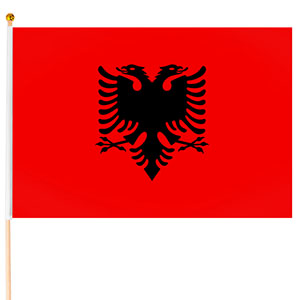 Albánie vlajka malá